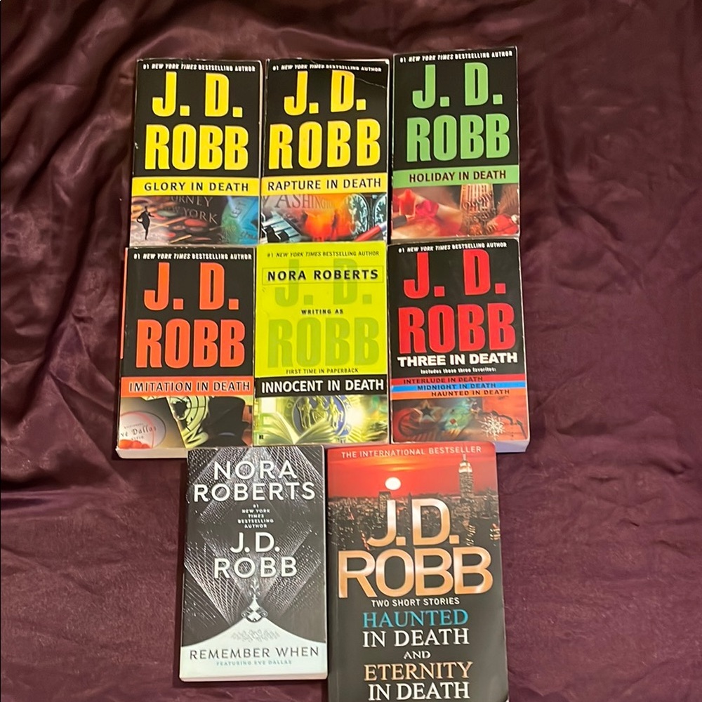 J.D. Robb Book Collection